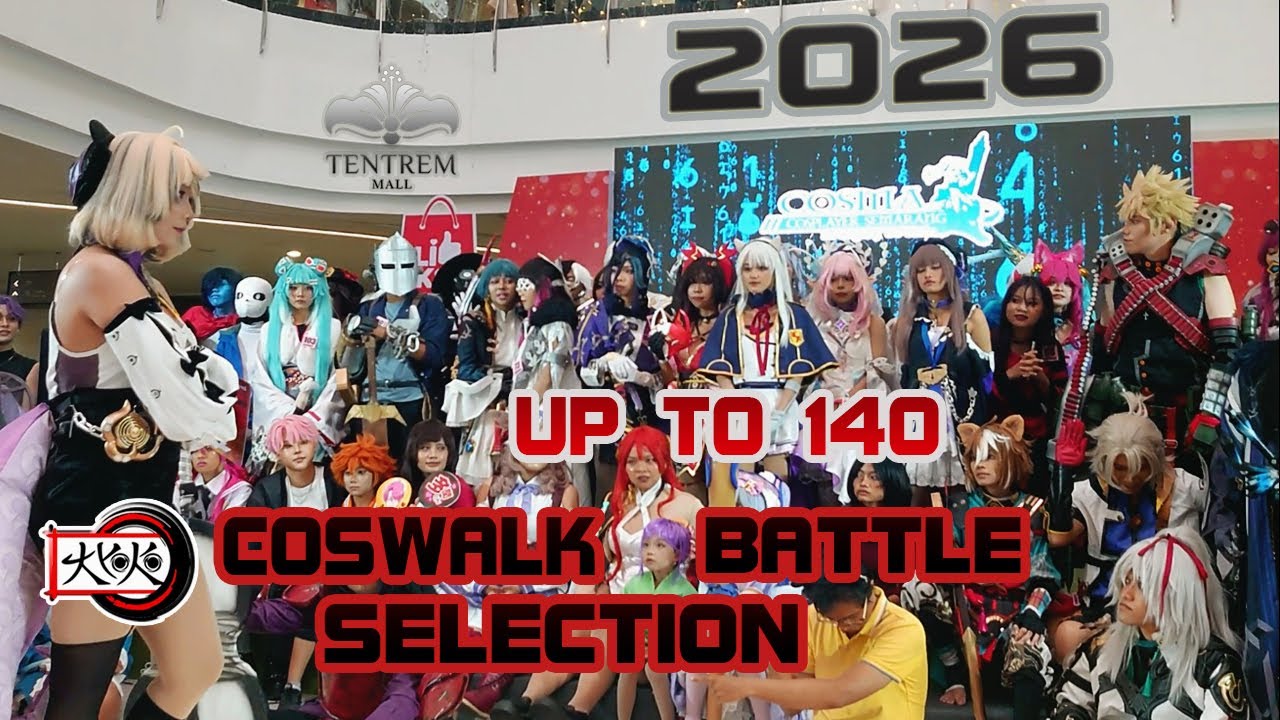 Indonesia Coswalk Competition Battle Selection_1 February 2026 Mall Tentrem Semarang