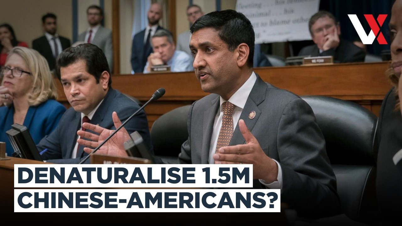 &ldquo;Are You Simply A Racist?&rdquo; Rep Ro Khanna Explodes Over Chinese-American Citizenship Remarks | VERTEX