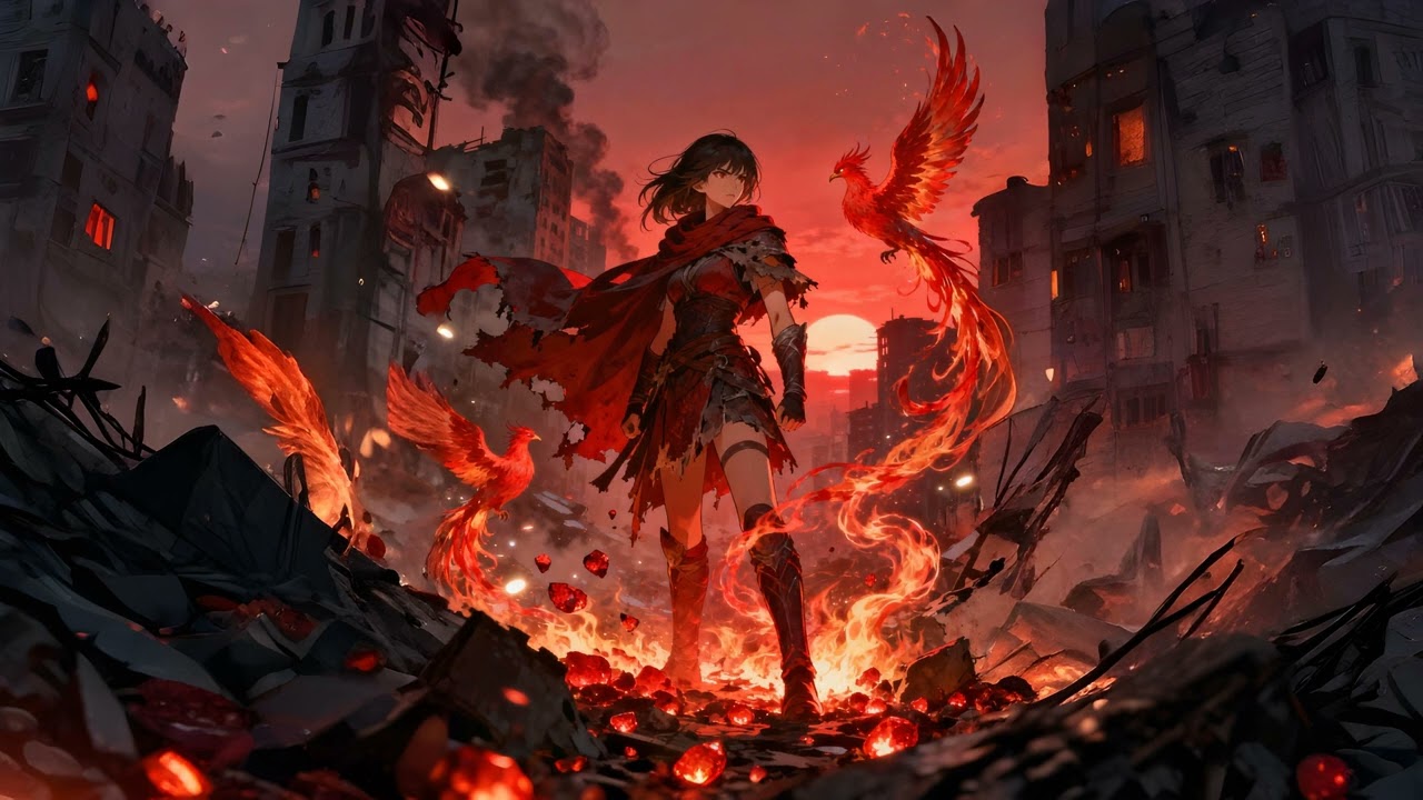 Scarlet Resonance &ndash; Epic Anime Vocal Anthem | Cinematic Orchestra, Choir & Hybrid Rock