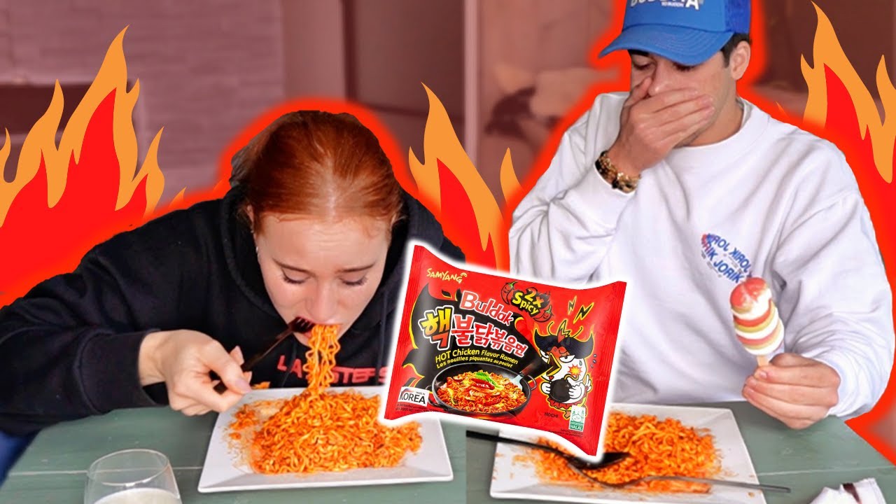 EXTREME SPICY NOODLE CHALLENGE