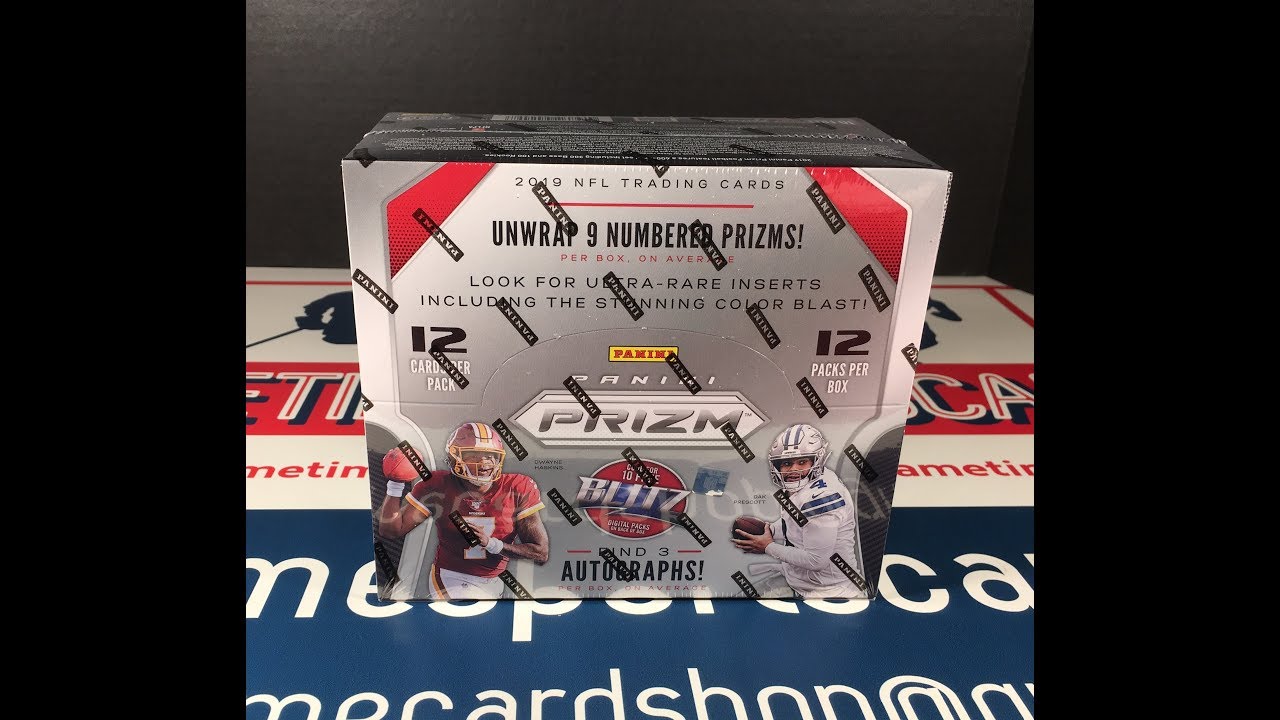 2019 Panini Prizm Football Hobby Box Break