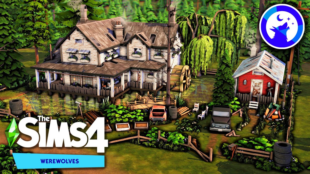 Werewolf Generations Home 🐺 || The Sims 4 Werewolves: Speed Build