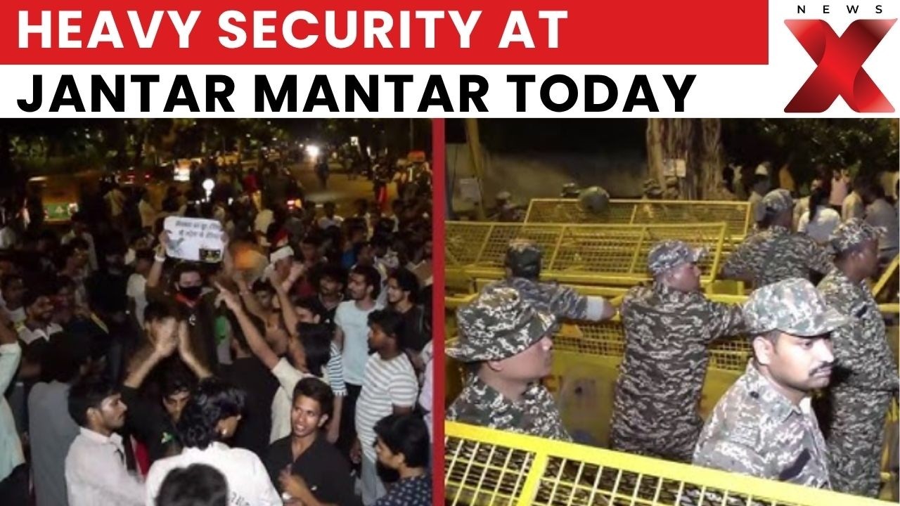Heavy Security at Jantar Mantar After CJP Protest Clashes; Police on High Alert | NewsX