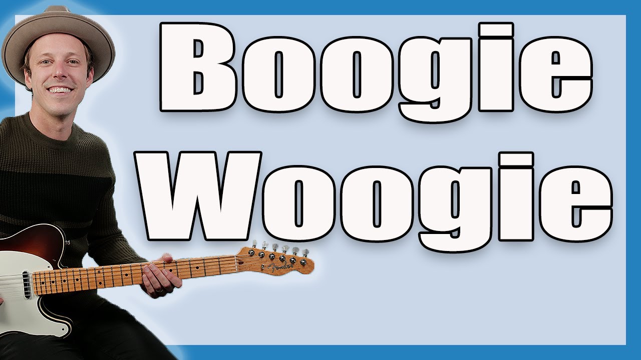 Tommy Dorsey Boogie Woogie Blues Guitar Lesson + Tutorial