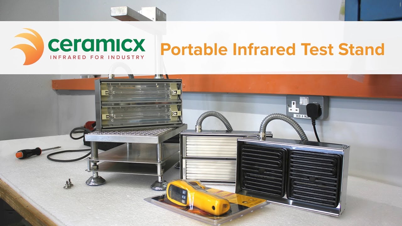 Real-Time Material Testing | Ceramicx Portable Infrared Test Stand