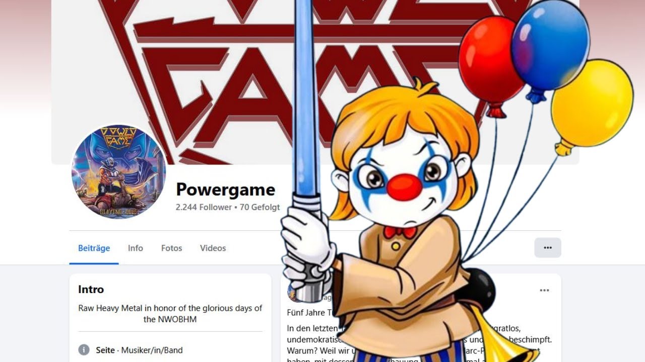 Wir müssen über das Statement von Powergame sprechen! (Ehemalige Band von Clownswelt)