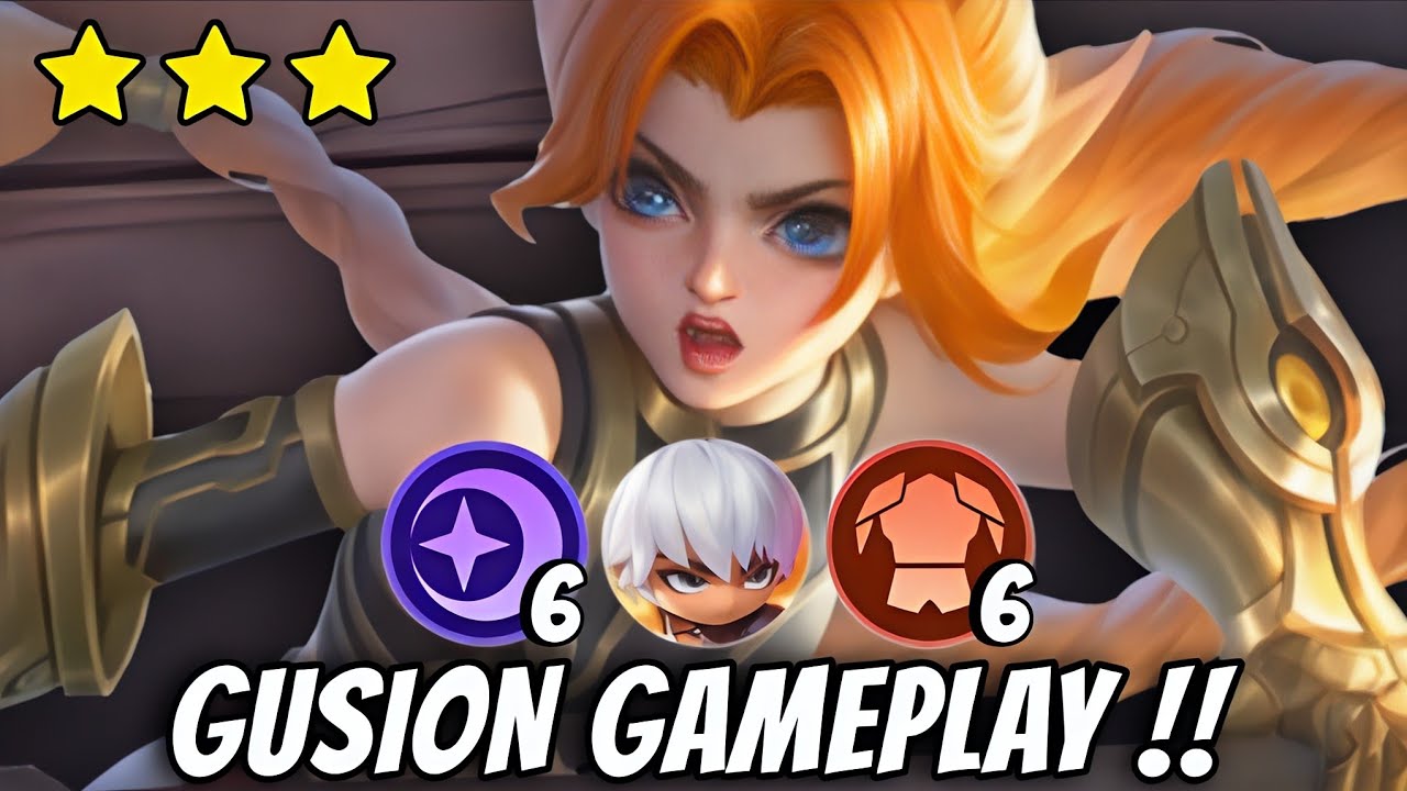COUNTER ANY META SYNERGY!! NEW GUSION STRATEGY!! MAGIC CHESS GO GO 