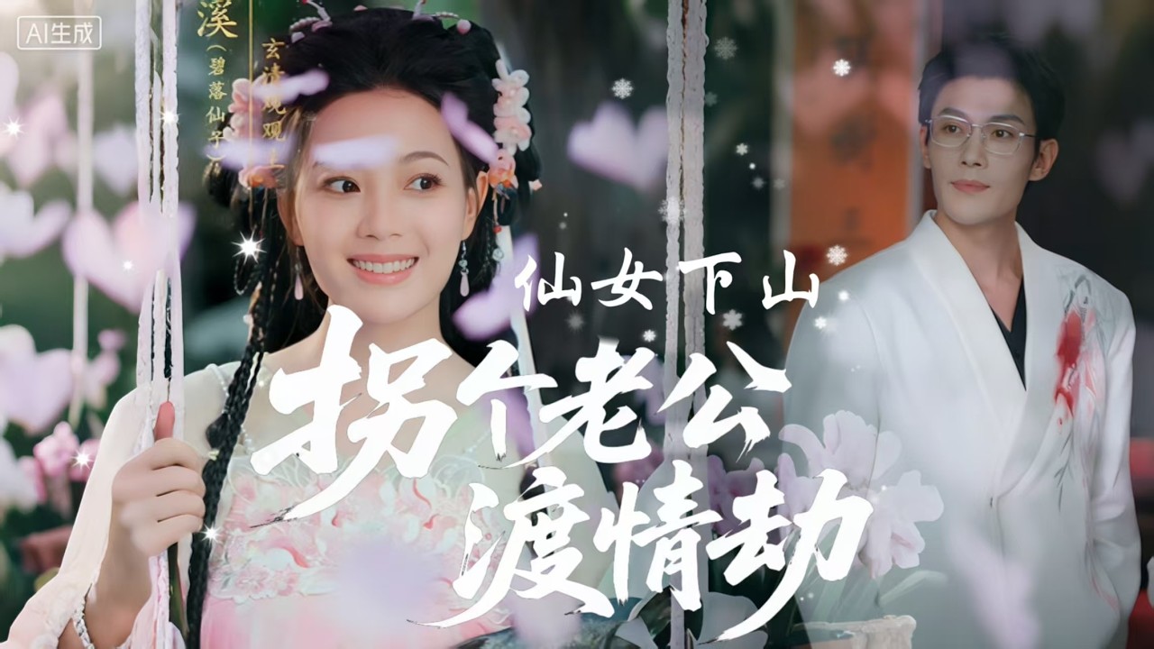 新劇搶先看《仙女下山：拐個老公渡情劫》白雲溪幼年遭難被救，習得醫武道成觀主。為渡情劫下山，偶遇霸總時景深。二人歷經生死相護，治愈心魔、情愫漸生，破除萬難終成眷屬，譜寫仙凡宿命救贖戀歌。