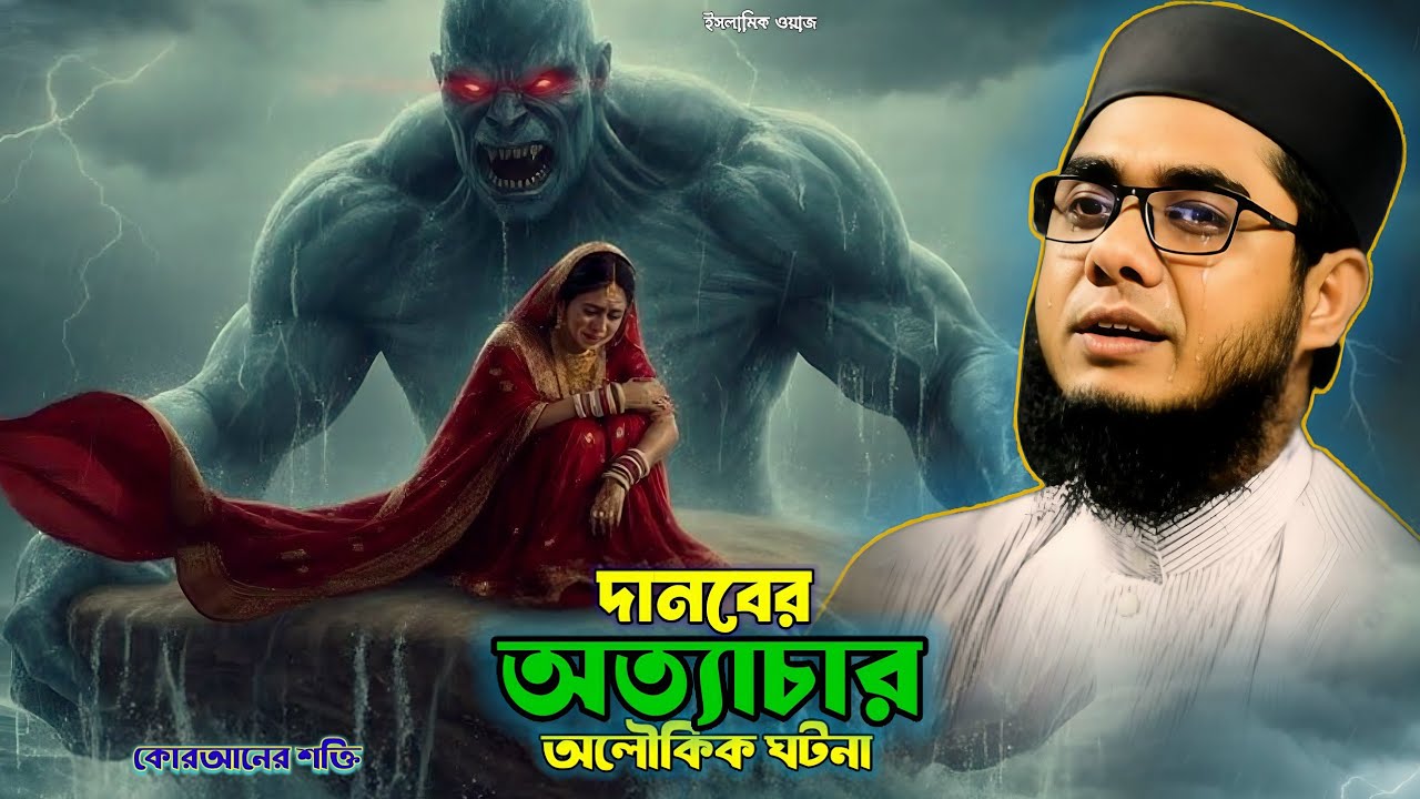 দানবের অত্যাচার কুরআনের মুজেজা অলৌকিক শক্তি | মালদ্বীপের ভয়াবহ ঘটনা | মুফতি শাহিদুর রহমানের ওয়াজ ?