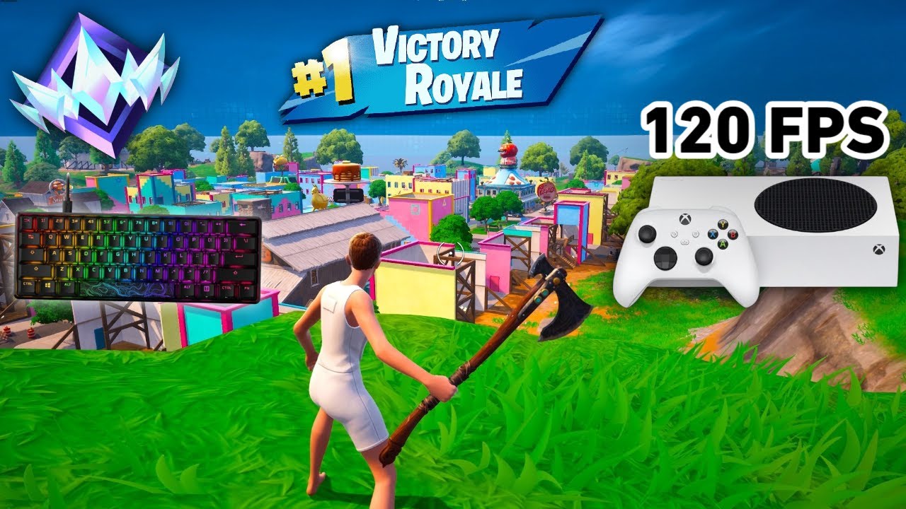 Fortnite Unreal Ranked Reload On Xbox Series S | Keyboard & Mouse Gameplay | 120 FPS