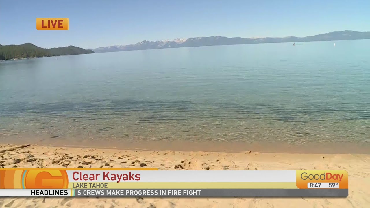 Clear Kayaks At Lake Tahoe