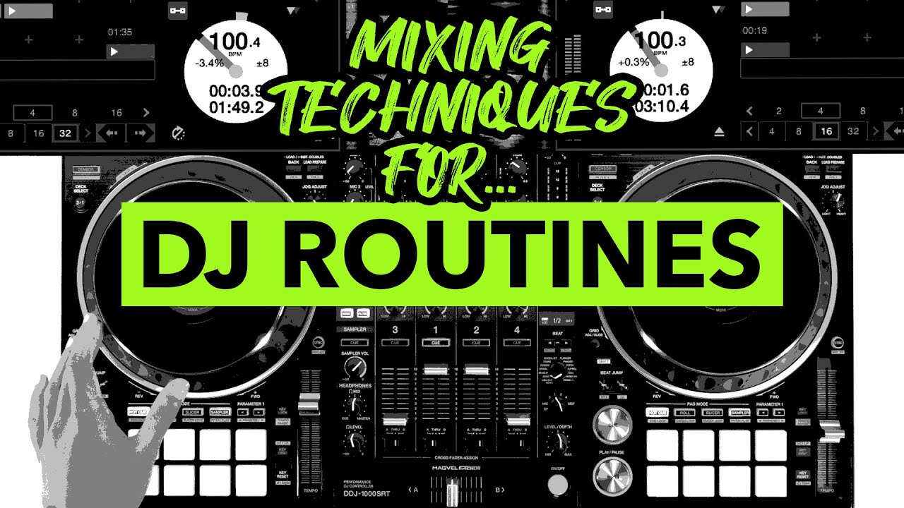 Mixing Techniques for DJ Routines - Pioneer DDJ-1000SRT DJ Mix