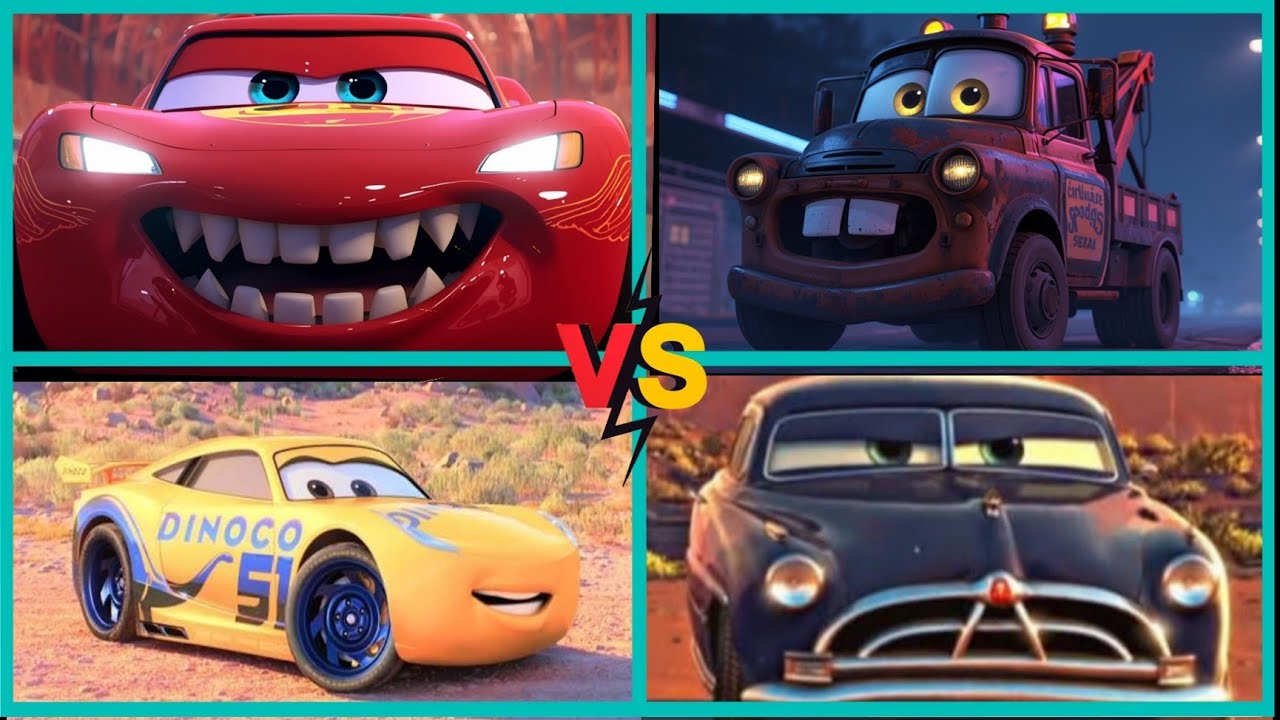 “McQueen vs Mater Battle! Who Will Win? ⚡”#tileshop#tileshopchallenge#lightningmcqueen#mcqueen