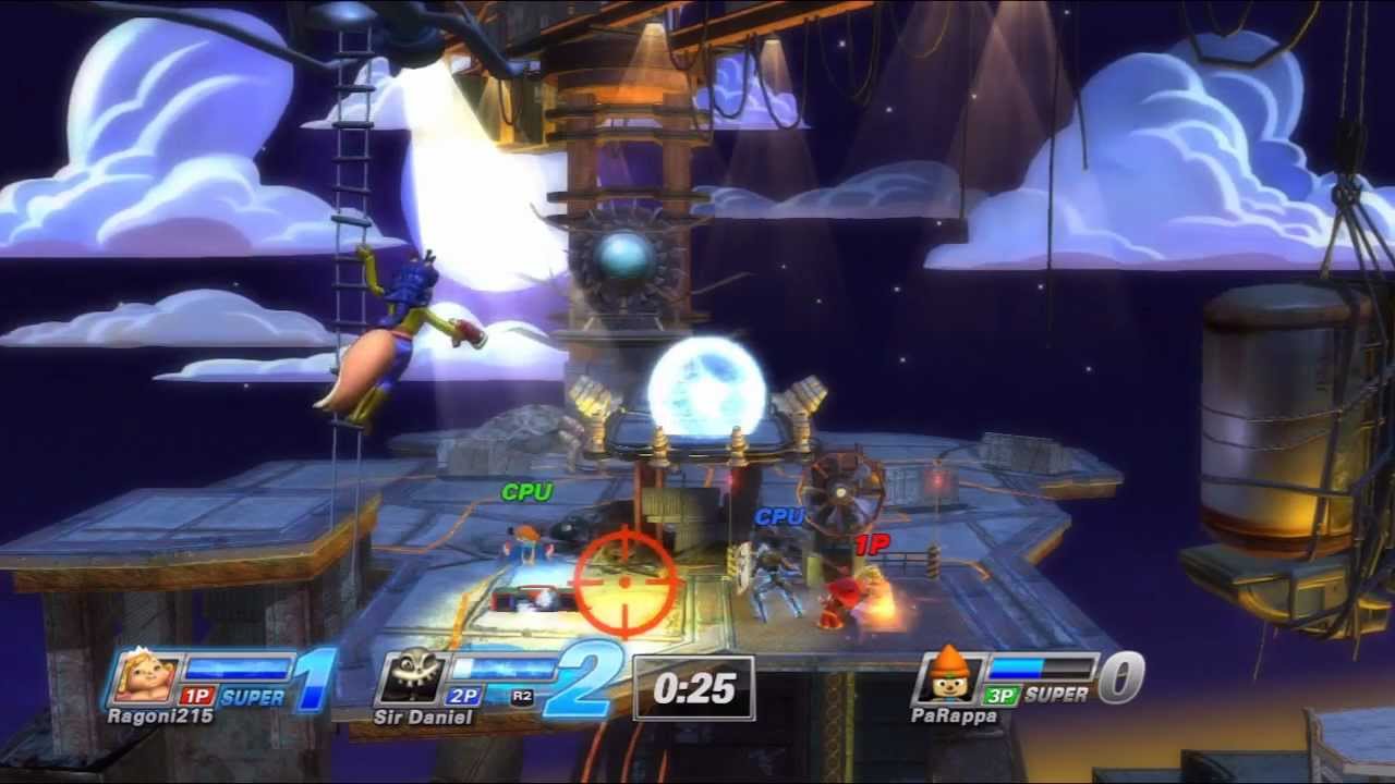 Playstation All-Stars Battle Royale Fat Princess All-Star playthrough