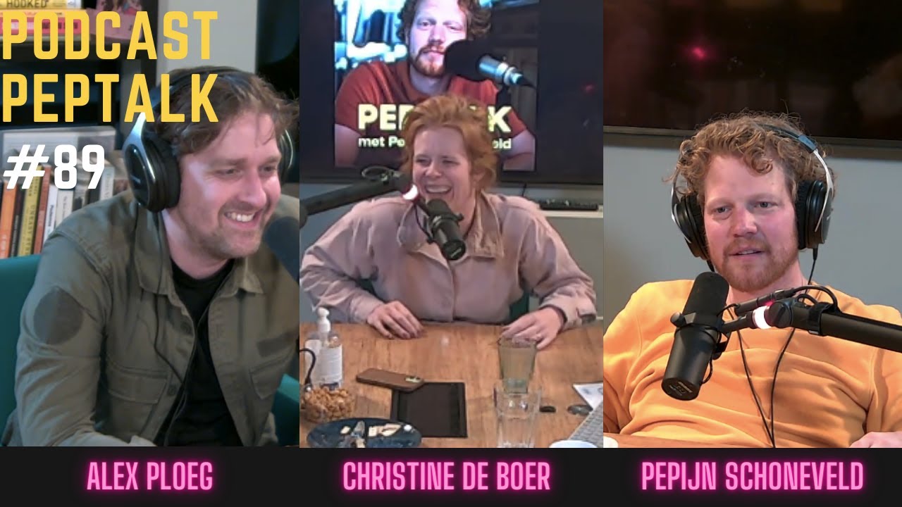 ALEX PLOEG, CHRISTINE DE BOER en PEPIJN SCHONEVELD over EX ON THE BEACH en STELEN (Podcast PepTalk)