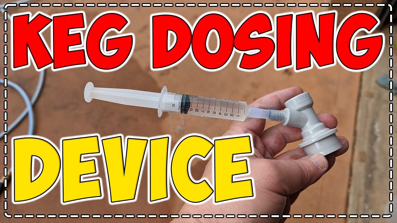 Keg Dosing Device - Finings - Biofine - Gelatine - O2 Free - Oxygen Free