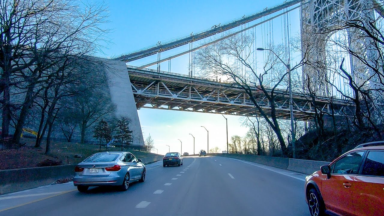 Driving DOWNTOWN New York City 4K | West Side Highway (USA Drive)