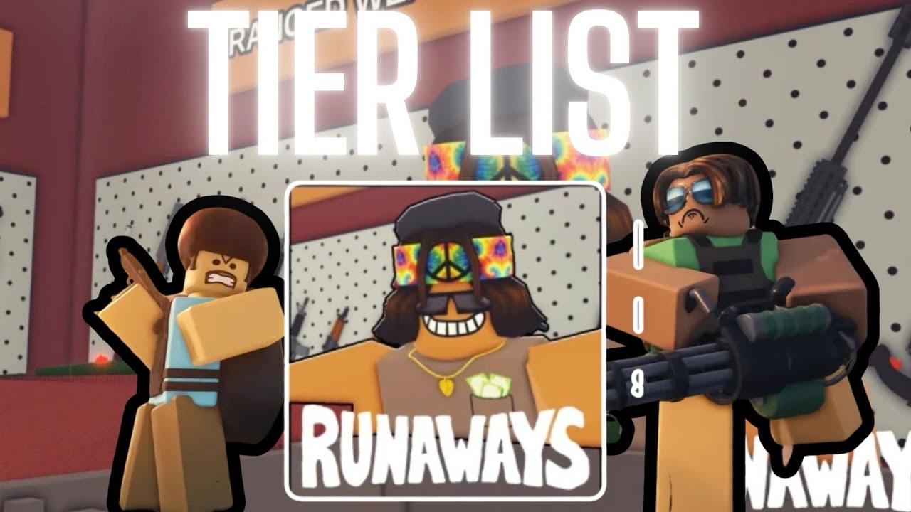 RANKING ALL CLASSES In RUNAWAYS!(worst to BEST classes) Roblox