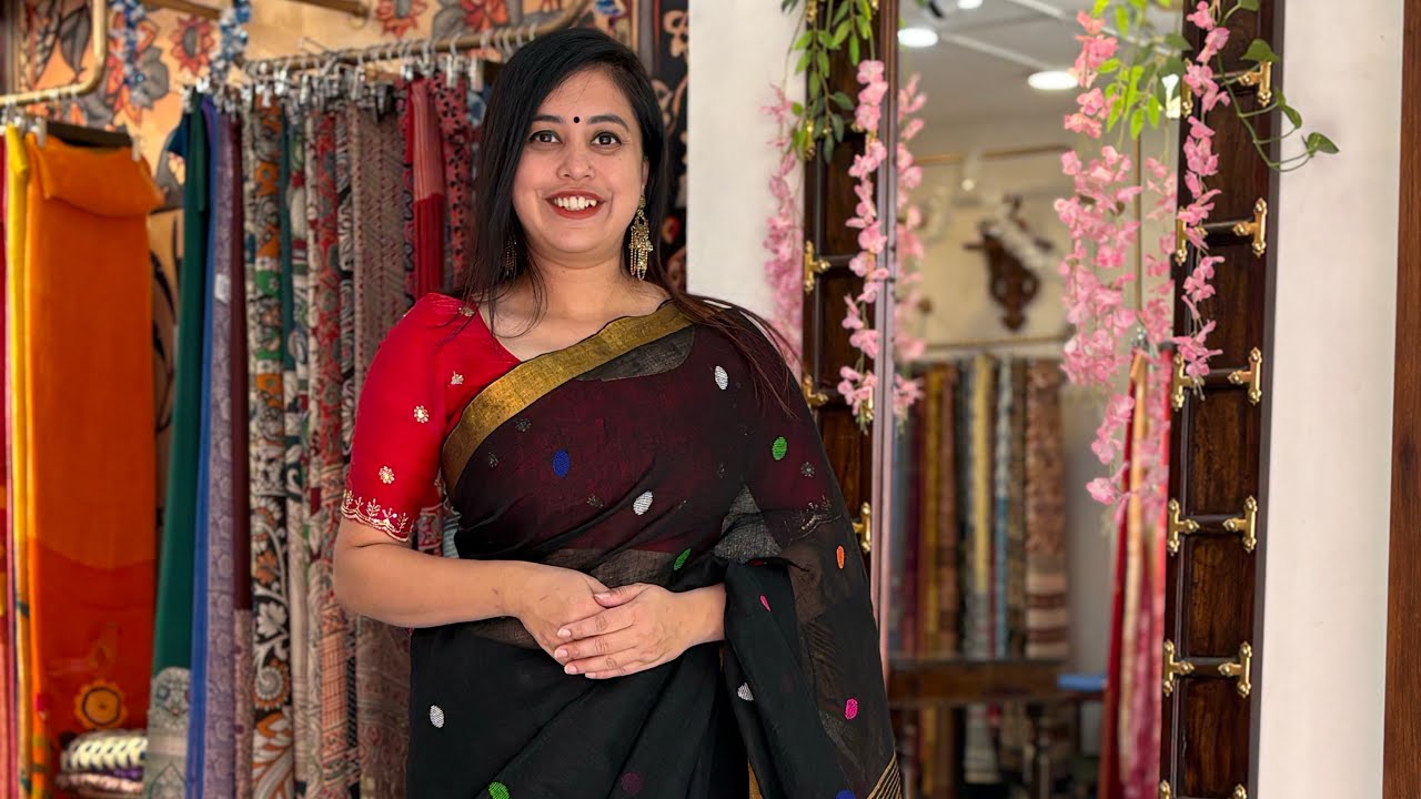 Sankranthi Special All Black Sarees 