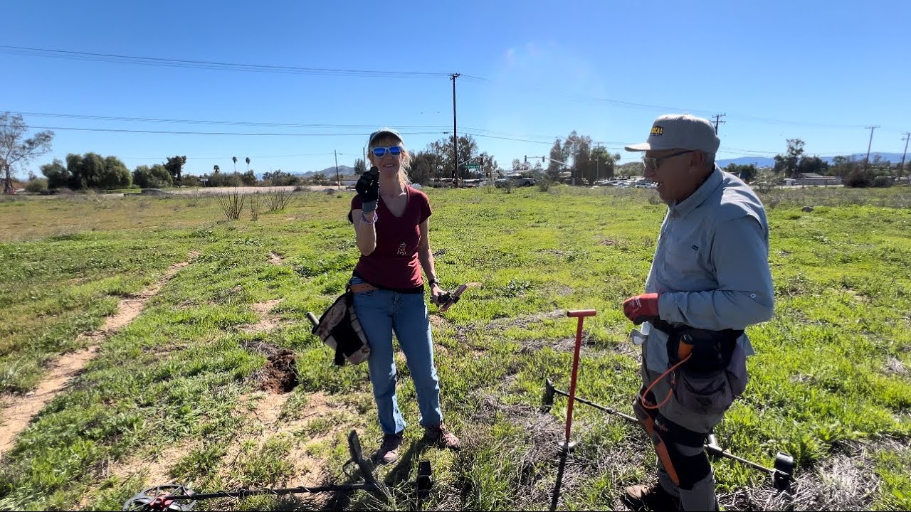 Metal Detecting an old homesite! D&L teams up with Out West Metal Detecting!