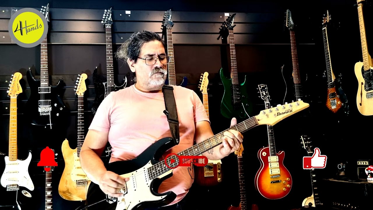 DEMONSTRAÇÃO GUITARRA IBANEZ GIO GRX40 BLACK