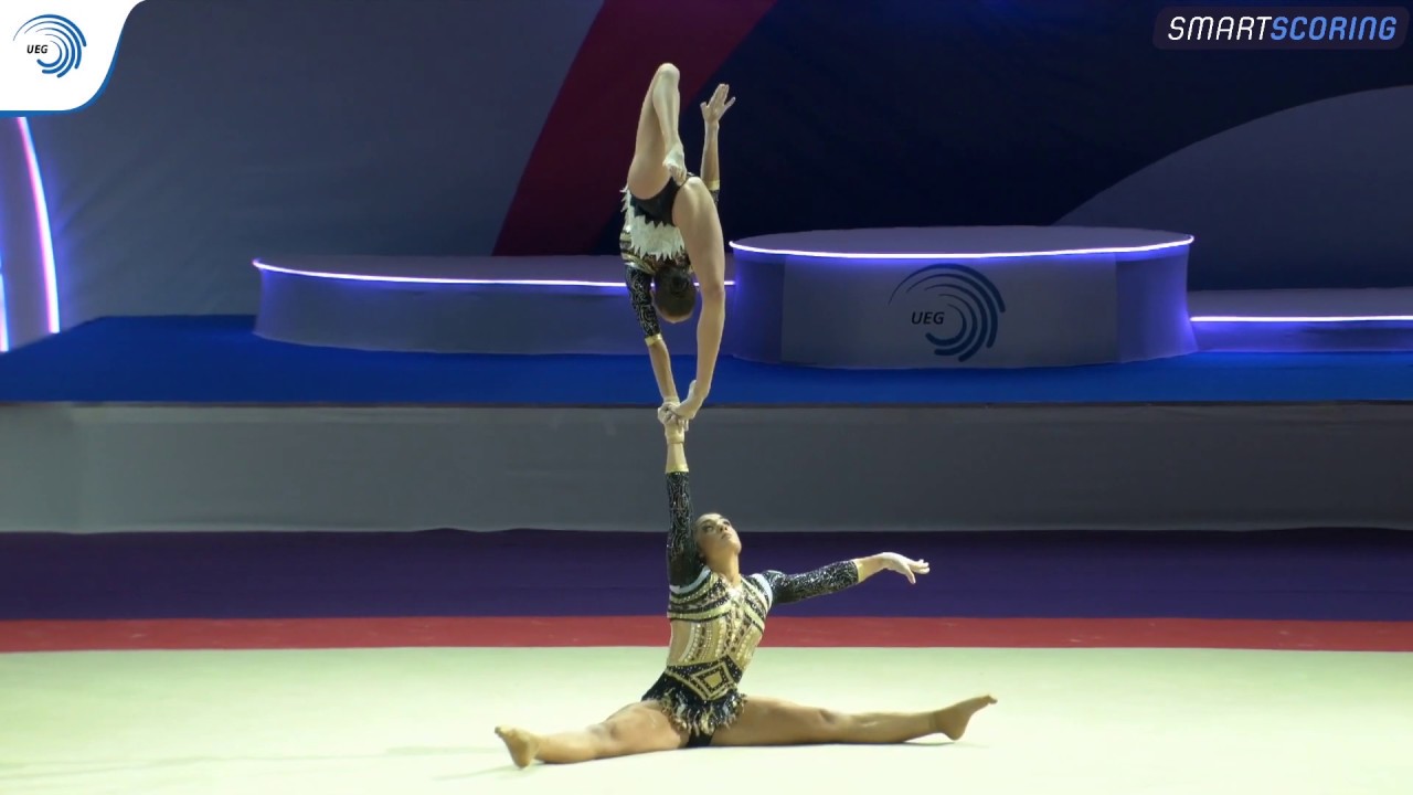 Ana Rita TEIXEIRA & Rita FERREIRA (POR) - 2019 Acro European Champions, all-around