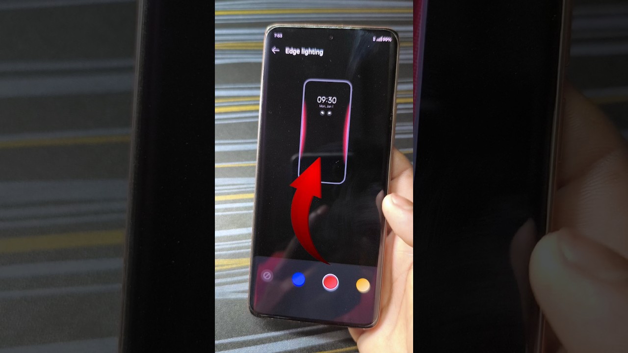 Edge lighting Setting ✅ Realme 11 Pro Edge lighting Setting