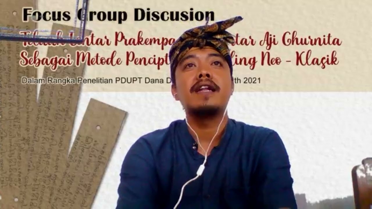 Paparan Ida Bagus Manobhawa tentang Lontar Prakempa dan Aji Ghurnita