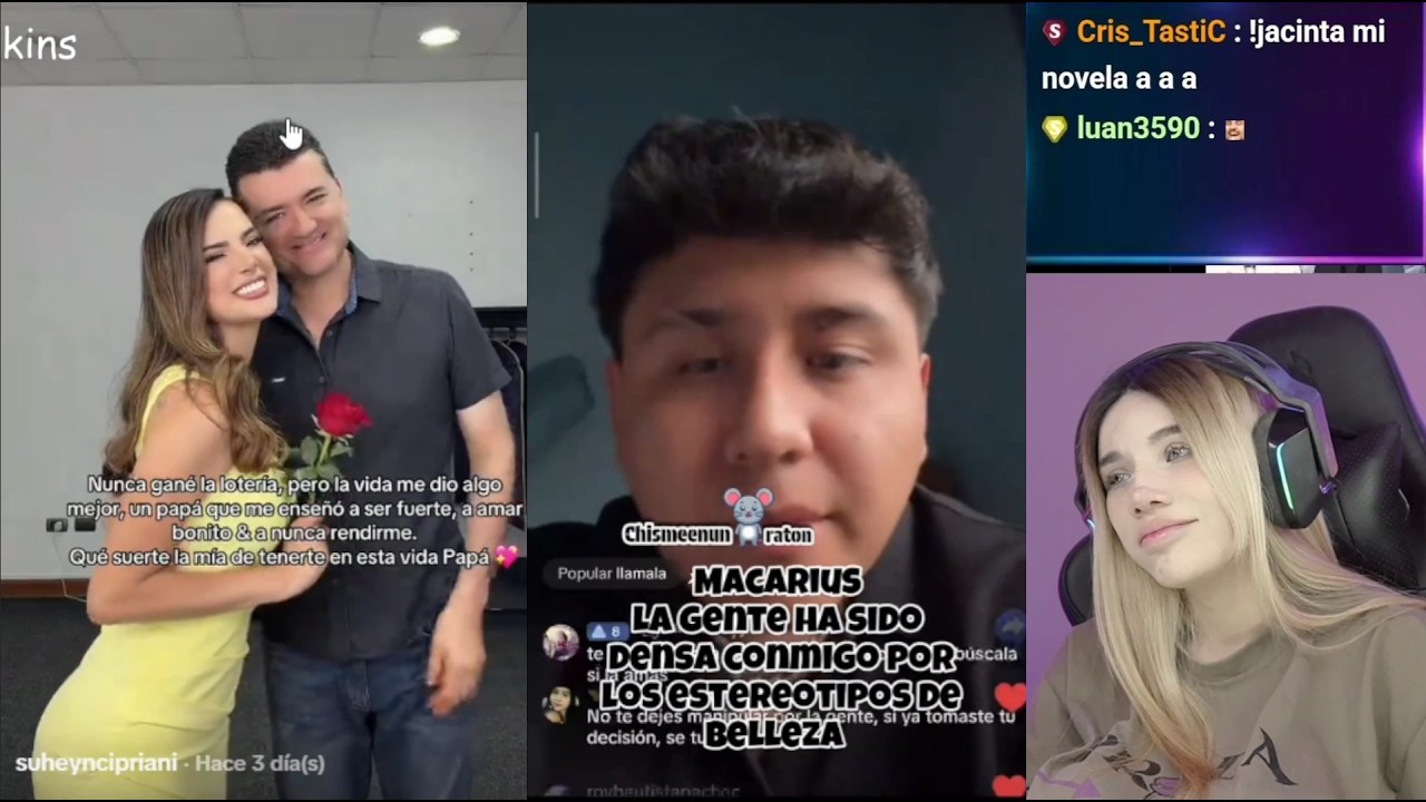 SANDRASKINS REACCIONA A LA RUPTURA DE SUHEYN Y MACARIUS
