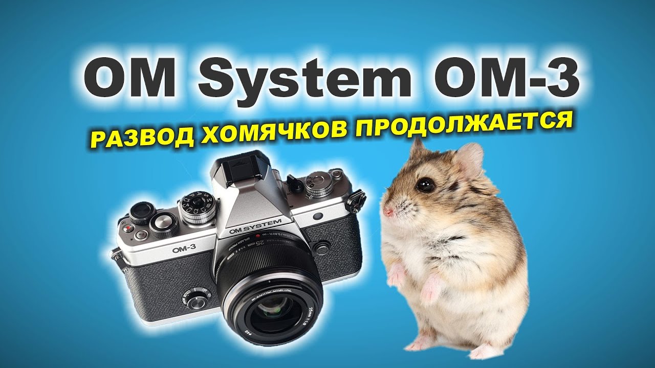 OM System OM-3: РАЗВОД ХОМЯЧКОВ ПРОДОЛЖАЕТСЯ