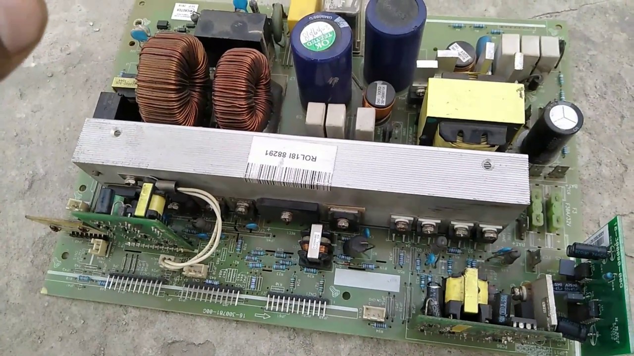[Hindi] Microtek UPS Part 1 1KVA-36V High Frequency UPS.Online Ups Working
