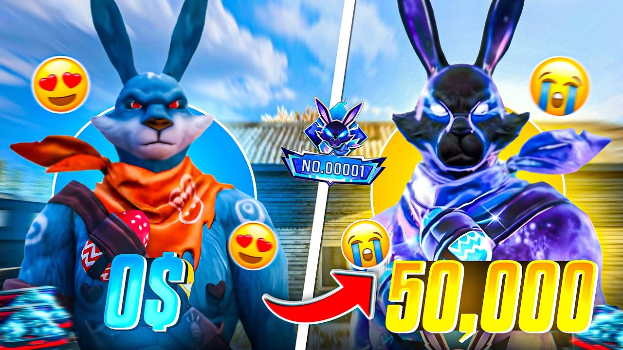 50 000 💎 за новый набор Galaxy Bunny 😭 | Free Fire