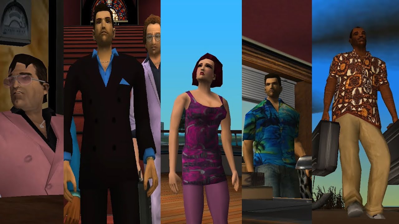 GTA Vice City VCS Styled Characters Part1