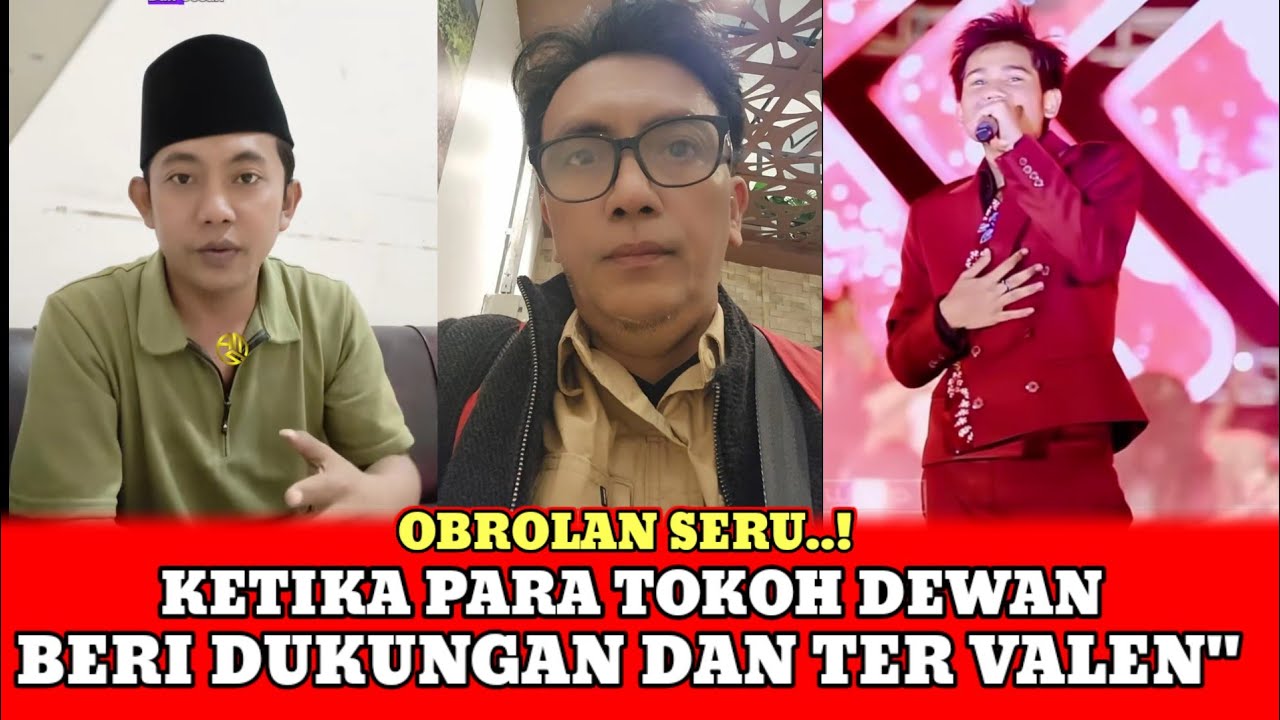 DUKUNGAN PENUH PARA ORANGTUA DAN TOKOH DEWAN KEPADA VALEN. 