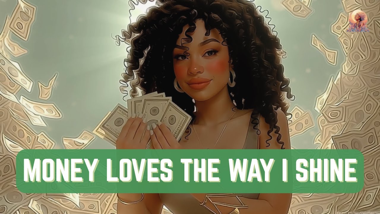 Money Loves The Way I Shine ✨ Irresistible Abundance Affirmation Song | Wealth, Luck, & Fortune