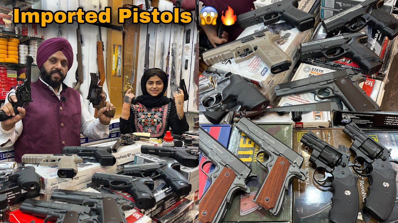 Biggest Co2 Pistol & Revolver Collection 🔥| No Licence Required- Pubg Guns, Co2 Pistols, Riffles 😱