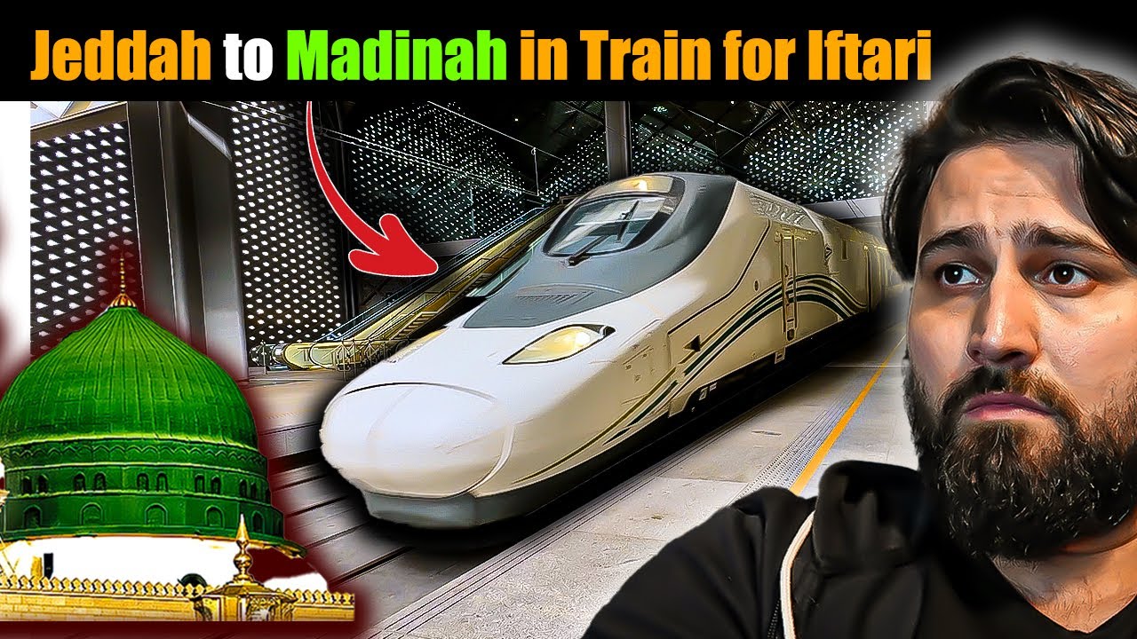 Jeddah to Madinah High speed train review and iftari in Madinah...