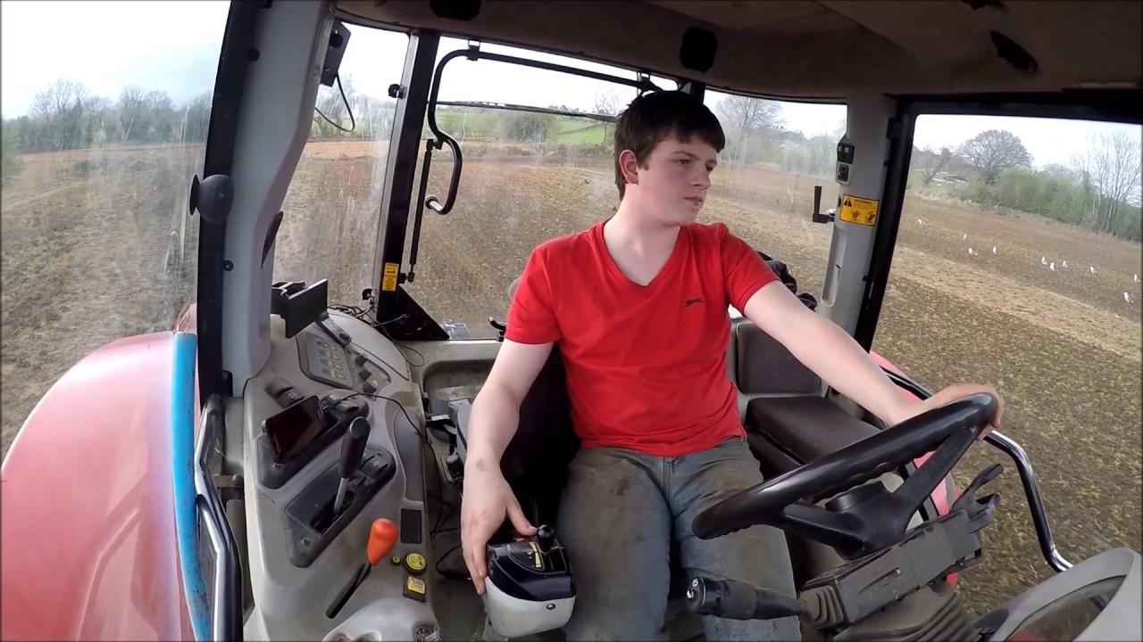 Power harrowing-April 2017-Massey 7480