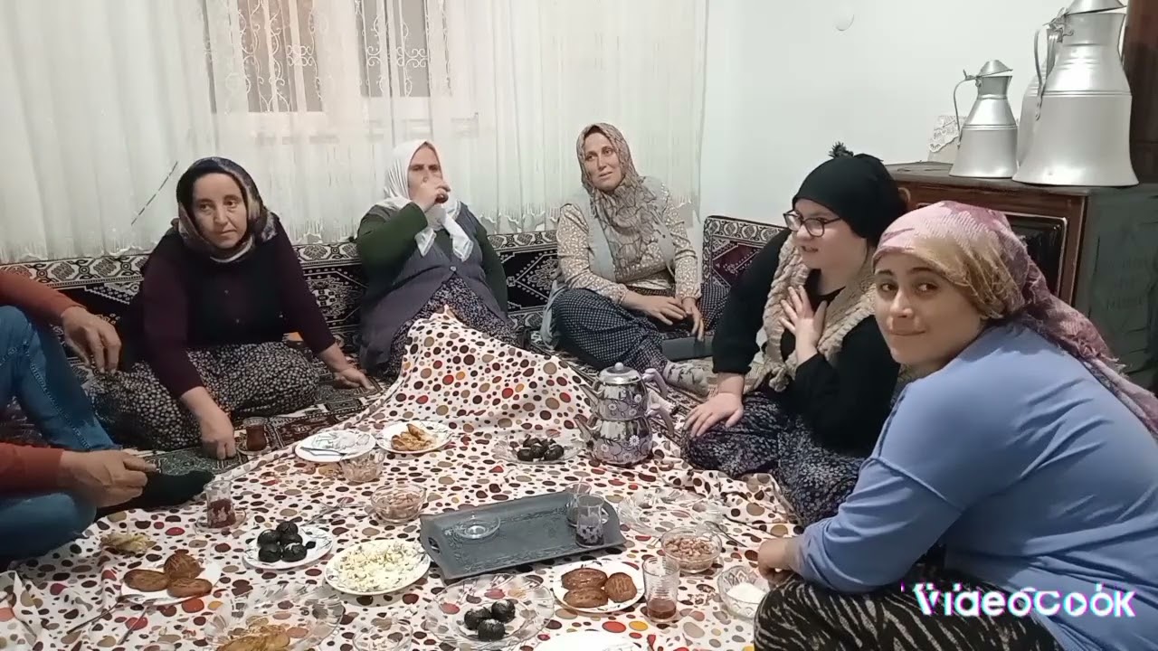VLOG/TOPLUCA KIZIMA GİTTİK DAYISI GELMİŞ KIZIMA BUYRUN SOHBETE