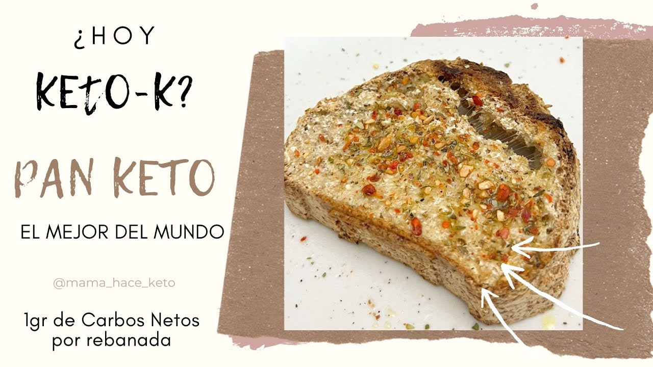 🥖Pan KETO definitivo🥖 El MAS BAJO en Carbos y mas DELICIOSO que he probado