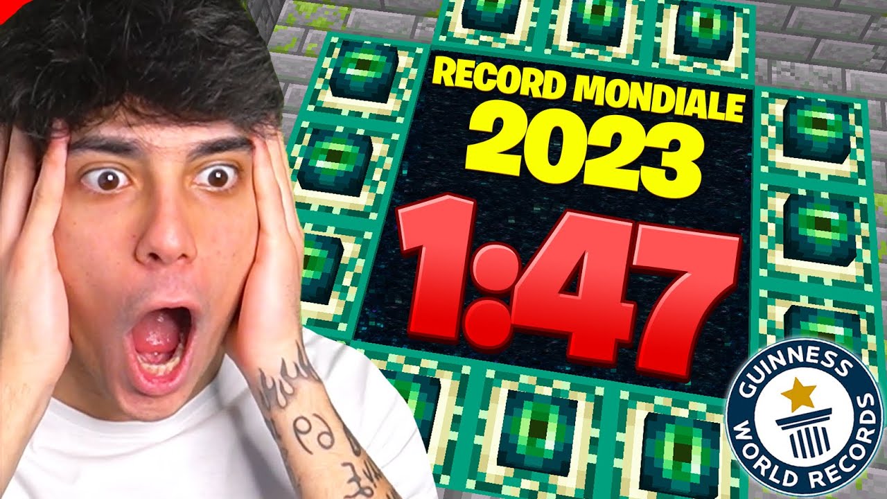 IL NUOVO RECORD MONDIALE (2023) - MINECRAFT ITA