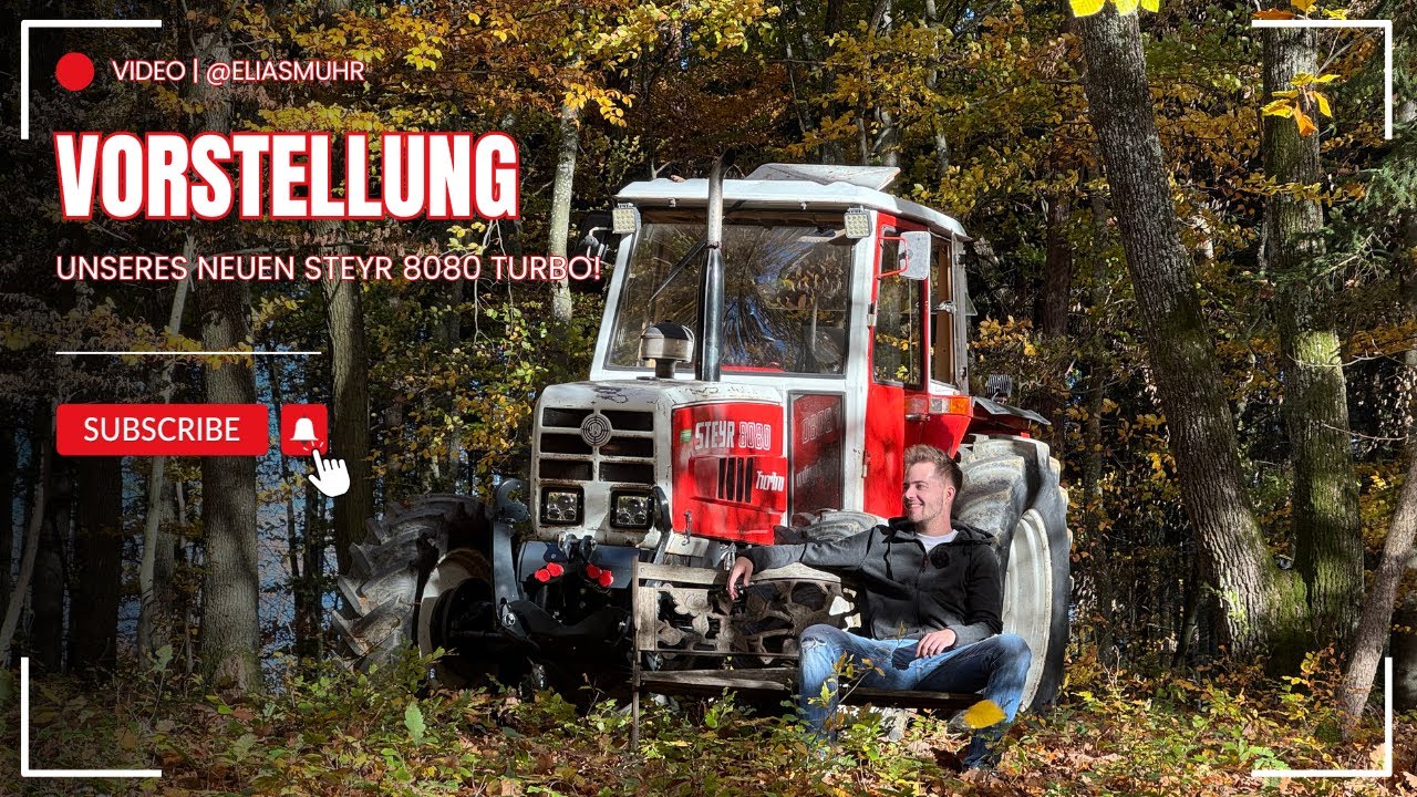 Vorstellung unseres neuen Steyr 8080 Turbo! | @eliasmuhr