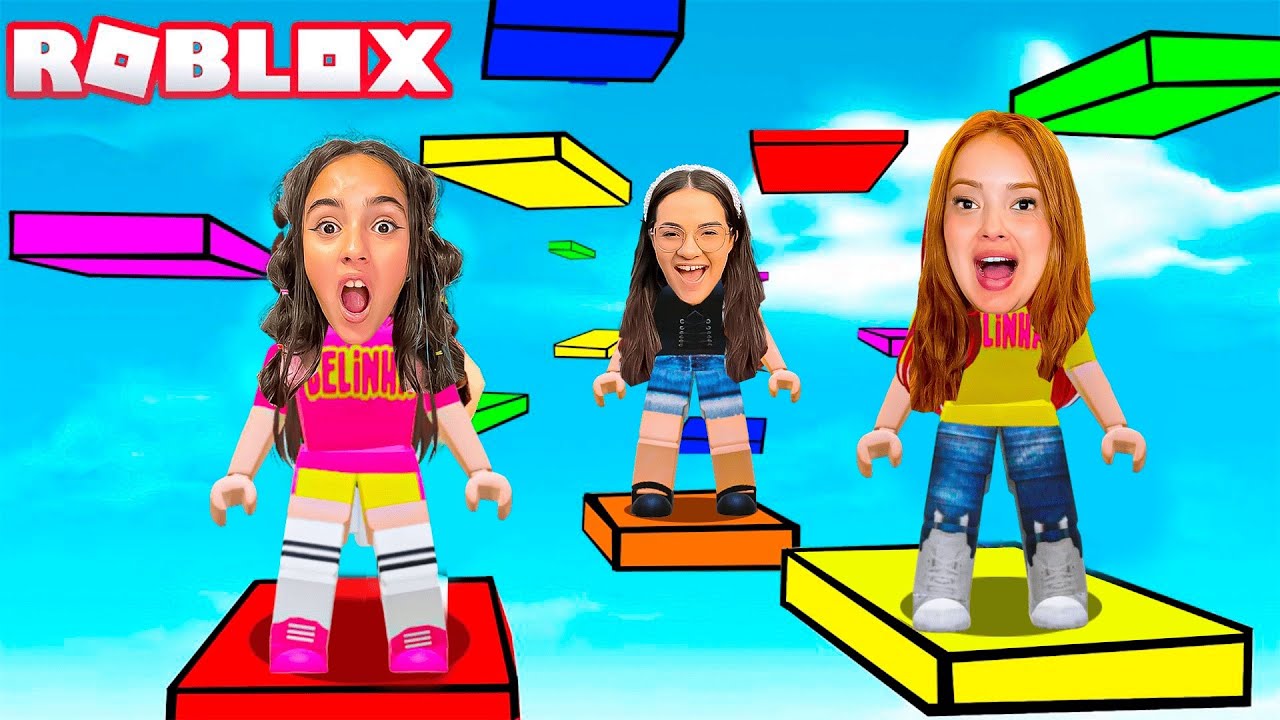 DESAFIO DO COLOR BLOCK NO ROBLOX - CADA UM NA SUA COR - BELINHA GAMES