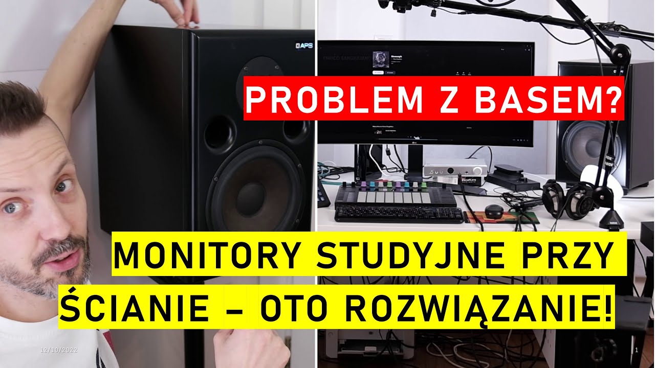 Problem z basem? Umiejscowienie monitorów przy ścianie - oto rozwiązanie!