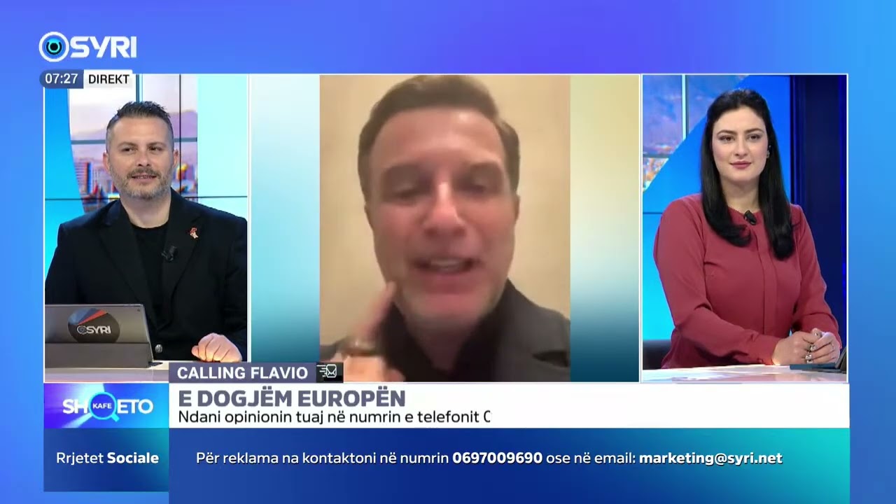 CALLING FLAVIO/ E dogjëm Europën