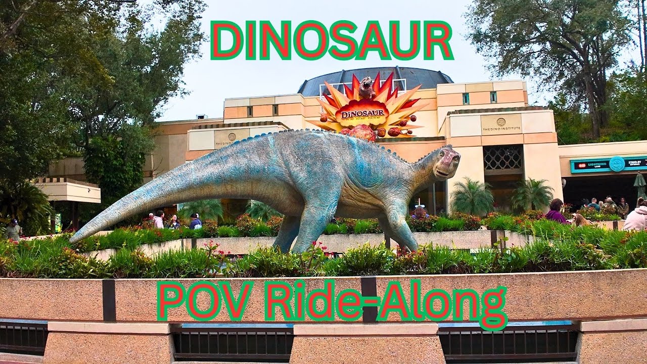DINOSAUR | POV Ride‑Along | Final Ride | Disney's Animal Kingdom | 4K