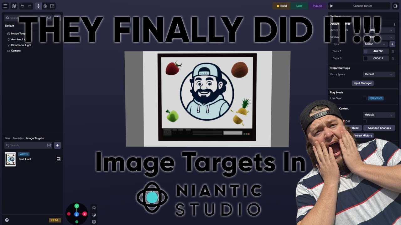 IMAGE TARGETS ARE FINALLY IN NIANTIC STUDIO! How to make a FREE Image Target AR experience in Studio