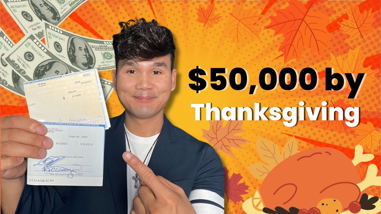 How To Make An Extra $50,000 By Thanksgiving