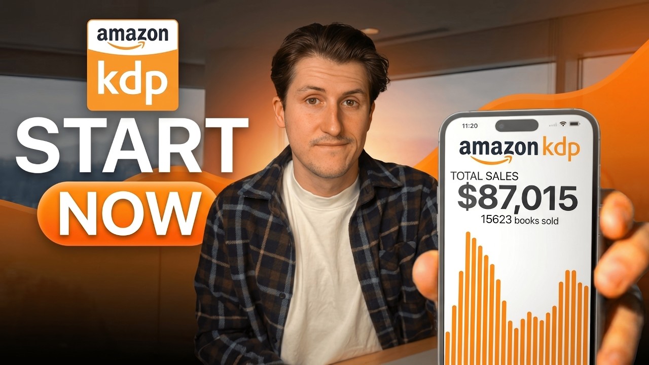 ЛУЧШИЙ способ заработать деньги с Amazon KDP в 2026 году (полное руководство)