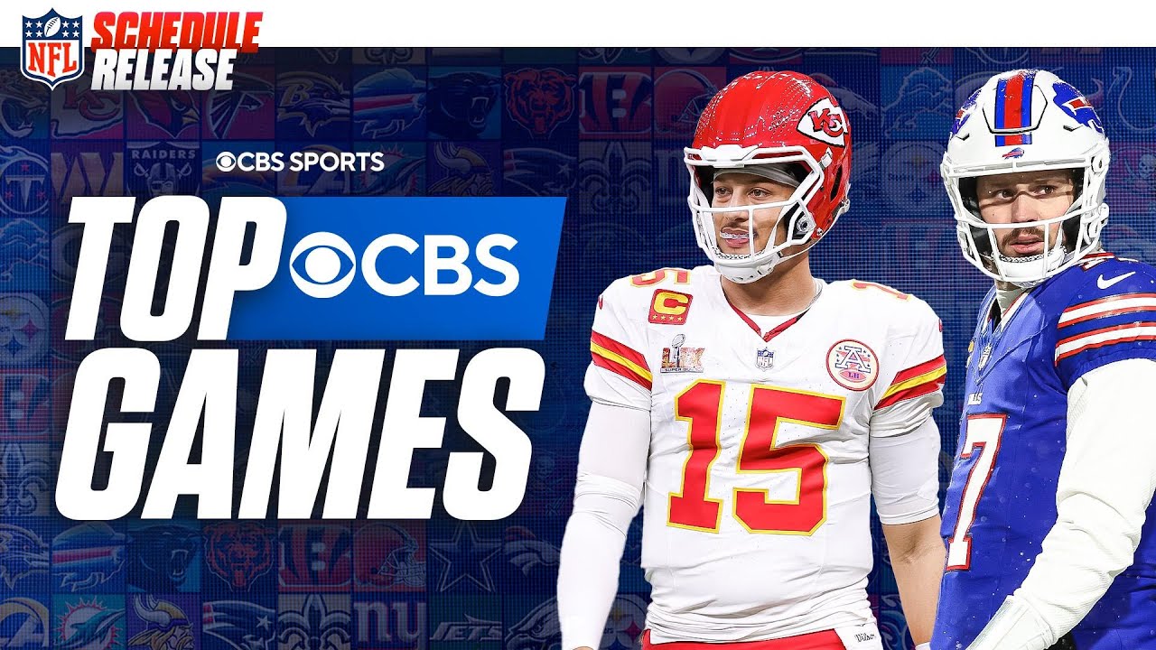 2025 NFL Schedule Release: Jim Nantz breaks down the TOP GAMES to watch on CBS